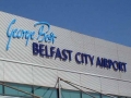 George Best Belfast City Airport reverse illumination