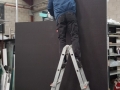 Building & preparation of LED screen